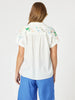 Tropical Embroidered Shirt - White 