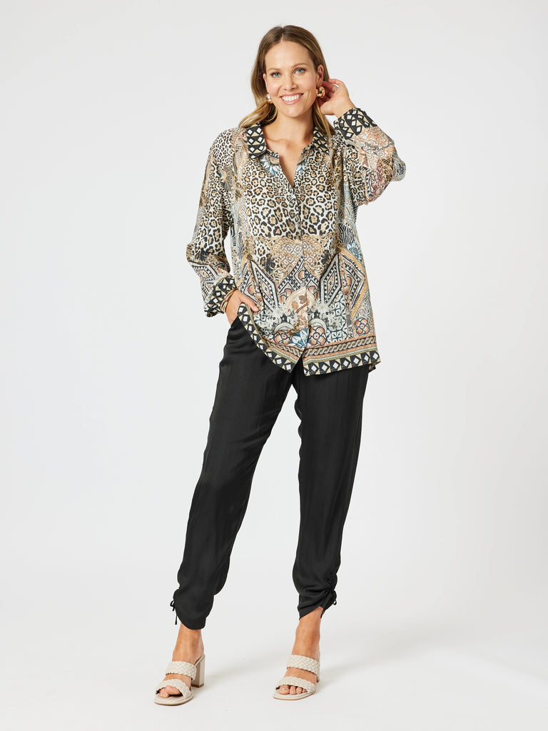 Emerson Animal Print Shirt - Animal rc&co