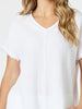 Mills Byron Cotton Top - White