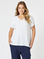 Mills Byron Cotton Top - White