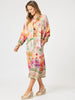 Passport Print Dress - Sunset Multi