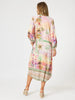 Passport Print Dress - Sunset Multi rc&co