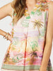 Passport Print Cami - Sunset Multi rc&co