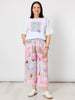 My Island Print Tee - White
