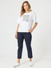My Island Print Tee - White rc&co