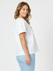 Heart Print Tee - White rc&Co