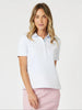 Classic Rib Polo - White