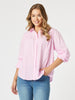 Crayon Stitch Shirt - Pink