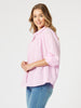 Crayon Stitch Shirt - Pink
