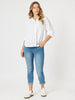 Crayon Stitch Shirt - White  RC&CO
