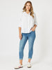 Crayon Stitch Shirt - White  RC&CO