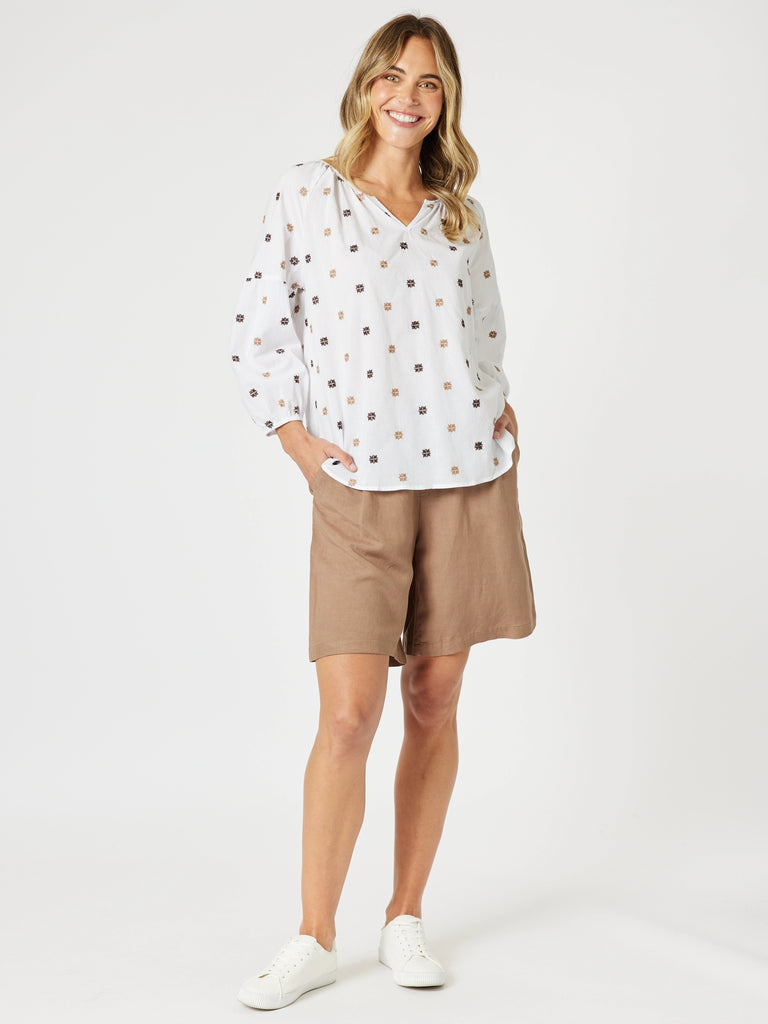 The Lino Short - Nutmeg rc&co