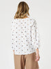 Rattan Embroidered Top - White/Natural RC&CO