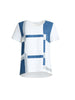 Geometric Top - White/Silver rc&co