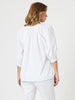 Pina Colada Embroidered Top - White