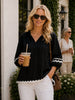 Ric Rac Top - Black