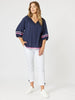 Ric Rac Top - Navy RC&CO