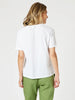 Aviary Sequin Print Tee - White