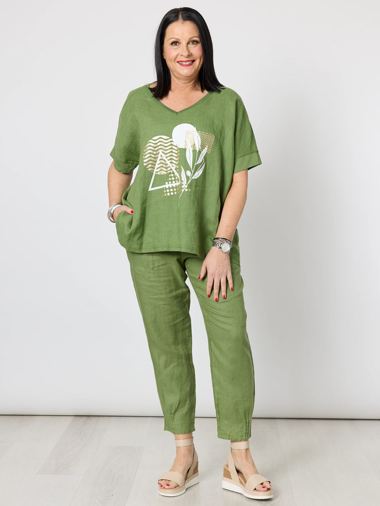 Amazon Forest Top - Green