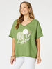 Amazon Forest Top - Green