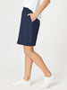 Stitch Hem Detail Skirt - Navy RC&CO
