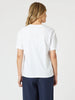 Cote d'Azur Embroidered Tee - White rc&co