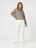 Le Marais V Neck Top - Animal rc&co