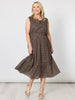 Get Spotty Print Dress - Koko White rc&co