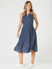 Get Spotty Print Dress - Navy/White rc&co