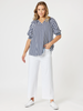 Marine Wide Leg Pant - White