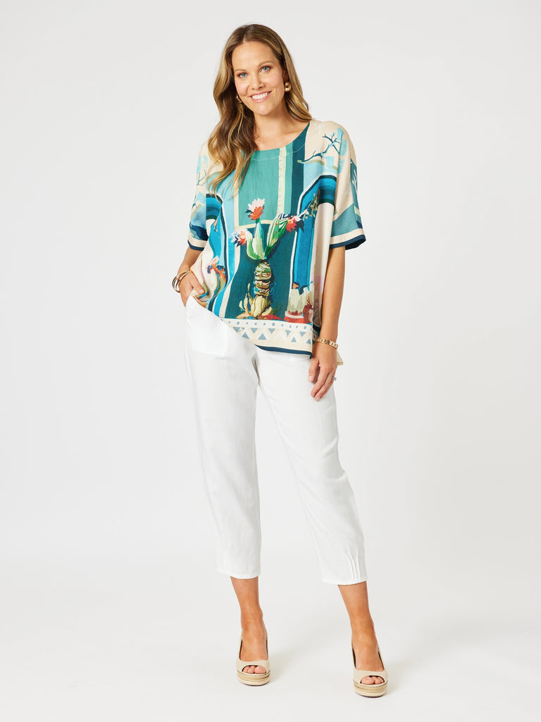 Lino Tapered Pant - White RC&CO