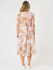 Haiti Floral Print Dress - Pink/Natural RC&CO