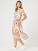 Haiti Floral Print Dress - Pink/Natural RC&CO