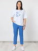 Zara Stretch Pant - Blue