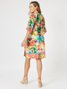 Positano Print Dress - Orange Multi rc&co