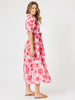 Pink Poppies Floral Print Dress - Pink/Multi rc&co