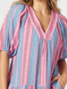 Bloom Stripe Dress - Indigo Pink rc&co