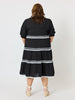 Ric Rac Dress - Black