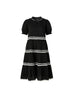 Ric Rac Dress - Black rc&co