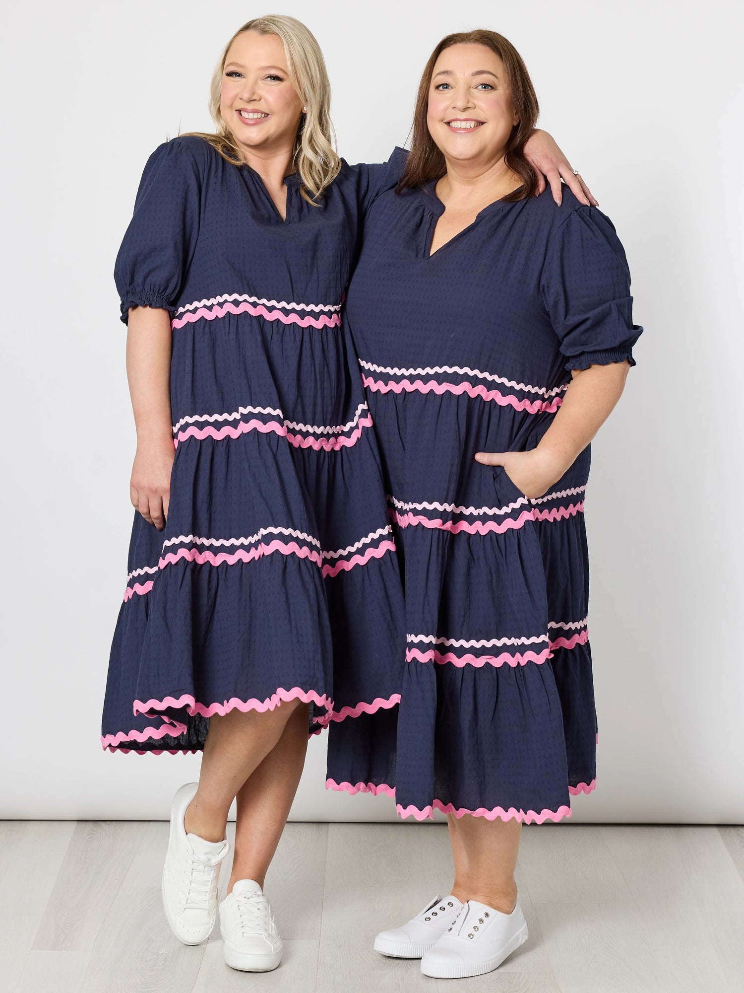 Ric Rac Tiered Dress