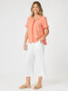 Lino Wide Leg Pant - White RC&CO