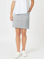 Taylor Skirt - Navy/White
