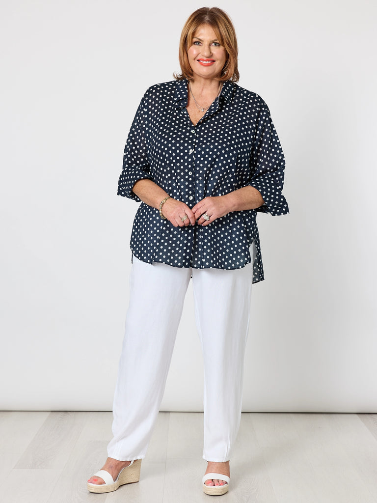 Lino Tapered Pant - White RC&CO