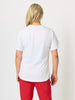 Sequin Xmas Tree Tee - White Multi