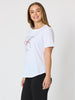 Martini Print Tee - White