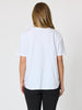 Embroidered Bow Tee - White