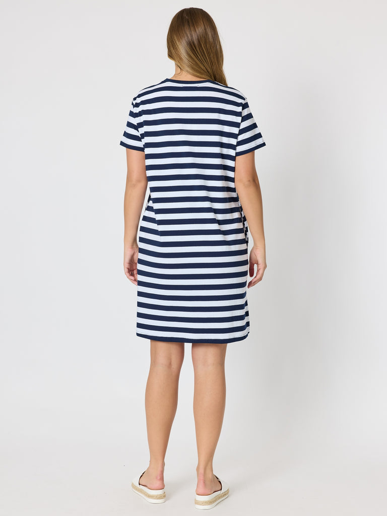 fitted lace wedding dress Zoe Love Circle Dress in Red Wentworth Stripe – Draper James
