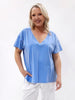 Stella Basic Tee - Blue