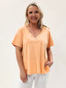 Stella Basic Tee - Orange