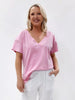 Stella Basic Tee - Pinkr c&co